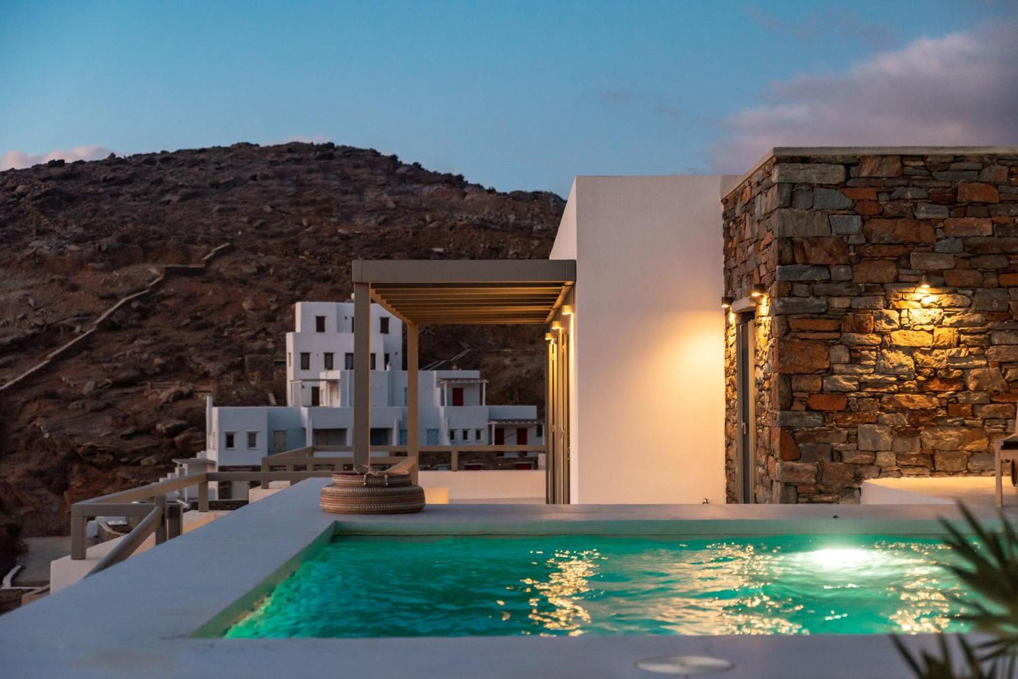 Phos Villas Tinos Agios Romanos Exterior photo