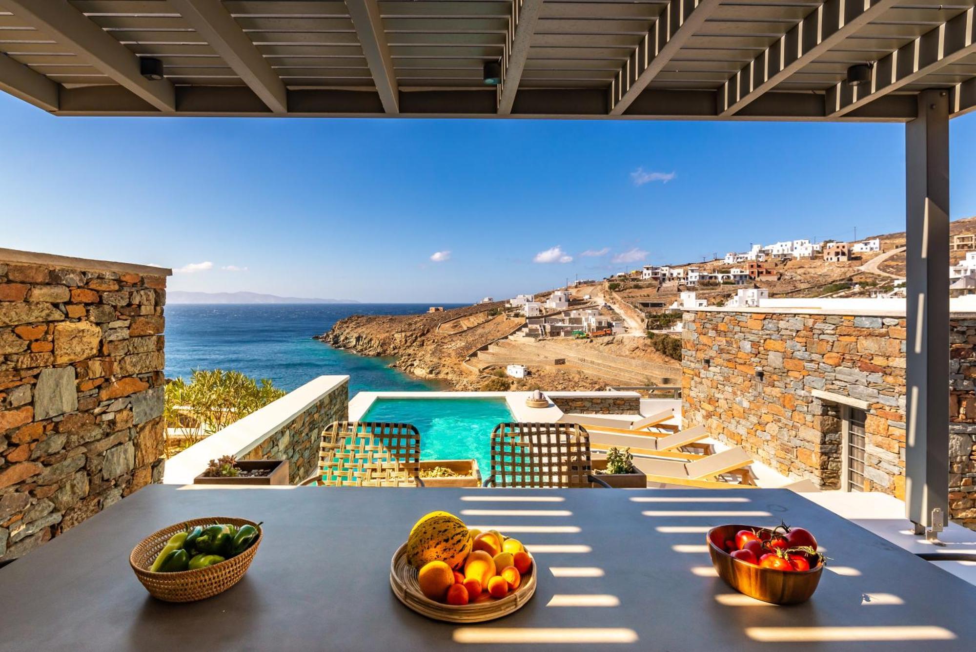 Phos Villas Tinos Agios Romanos Exterior photo